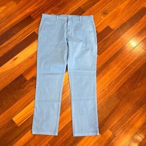 ⭐️ New Vineyard Vines Stretch Breaker Slim Fit Pants Ocean Breeze 34/30